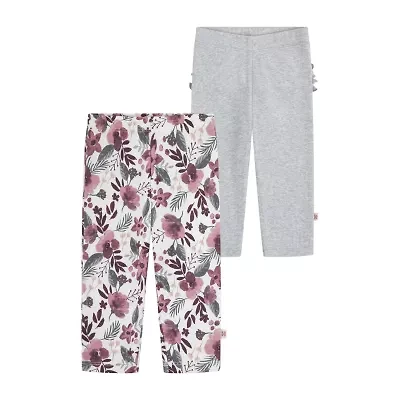Huggies Baby Girls Mid Rise Straight Regular Fit Pull-On Pant