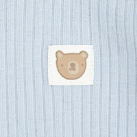 Huggies Baby Boys Crew Neck Short Sleeve Rib 3-pc. Bodysuit