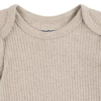 Huggies Baby Boys Crew Neck Short Sleeve Rib 3-pc. Bodysuit