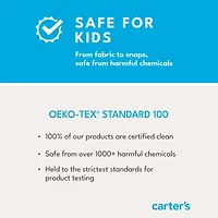 Carter's Baby Boys Crew Neck Long Sleeve Rib Jumpsuit
