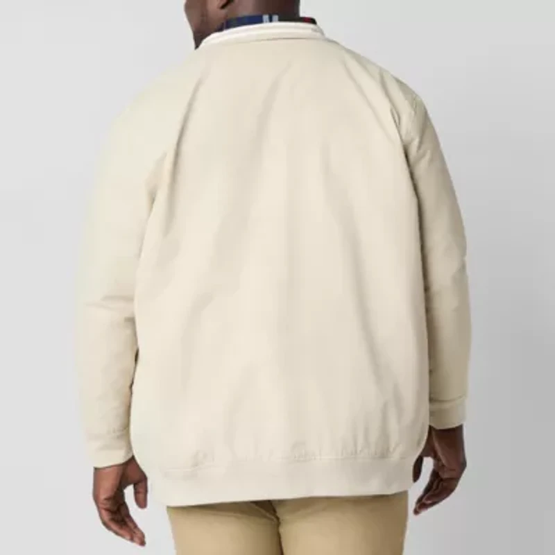 St. John's Bay Harrington Golf Mens Big and Tall Bomber Jacket