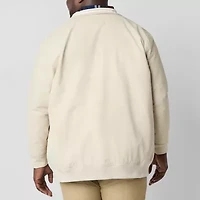 St. John's Bay Harrington Golf Mens Big and Tall Bomber Jacket