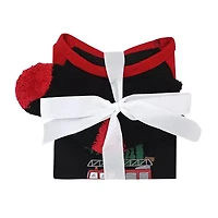 Sleep On It Gift Set Toddler Boys Crew Neck Long Sleeve 3-pc. Pajama Sets