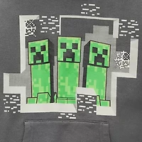 Little & Big Kid Boys Long Sleeve Minecraft Fleece Hoodie