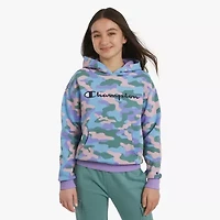 Champion Big Kid Girls Long Sleeve Fleece Active Hoodie
