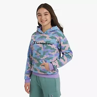 Champion Big Kid Girls Long Sleeve Fleece Active Hoodie