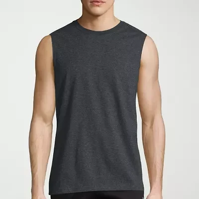 Xersion Xtreme Mens Crew Neck Sleeveless Active T-Shirt