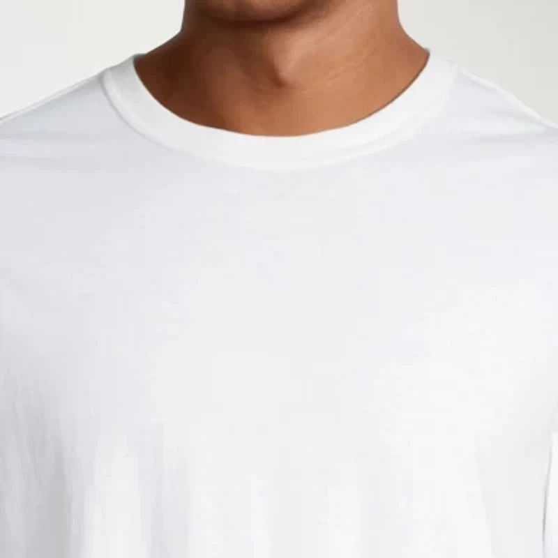 Xersion Xtreme Cotton Mens Crew Neck Short Sleeve T-Shirt