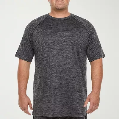 Xersion EverAir Mens Crew Neck Short Sleeve Quick Dry Active Big and Tall T-Shirt