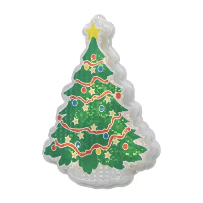 Northlight 12.5in Prelit Tree Christmas Window Decor