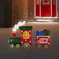 Northlight Lighted Train Christmas Yard Art