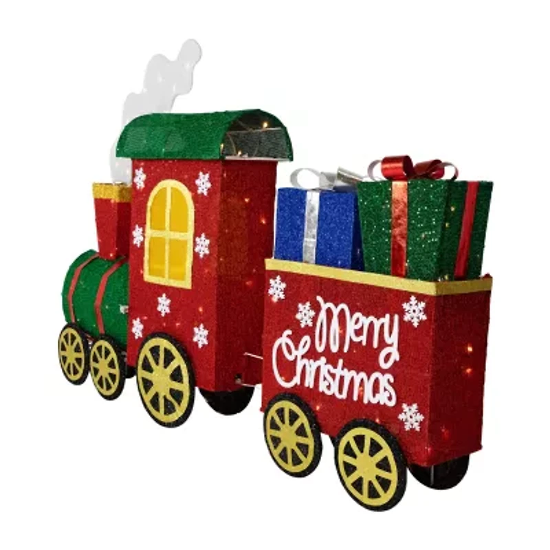 Northlight Lighted Train Christmas Yard Art