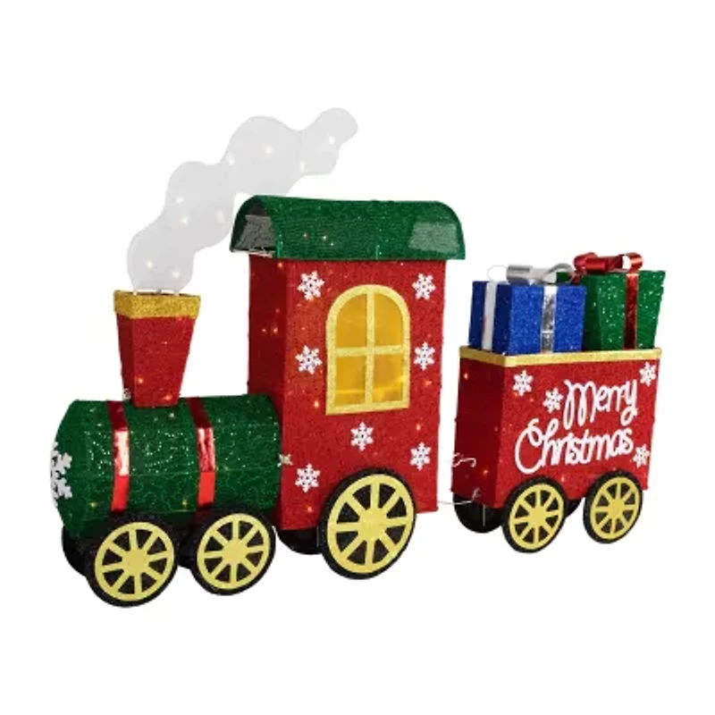 Northlight Lighted Train Christmas Yard Art