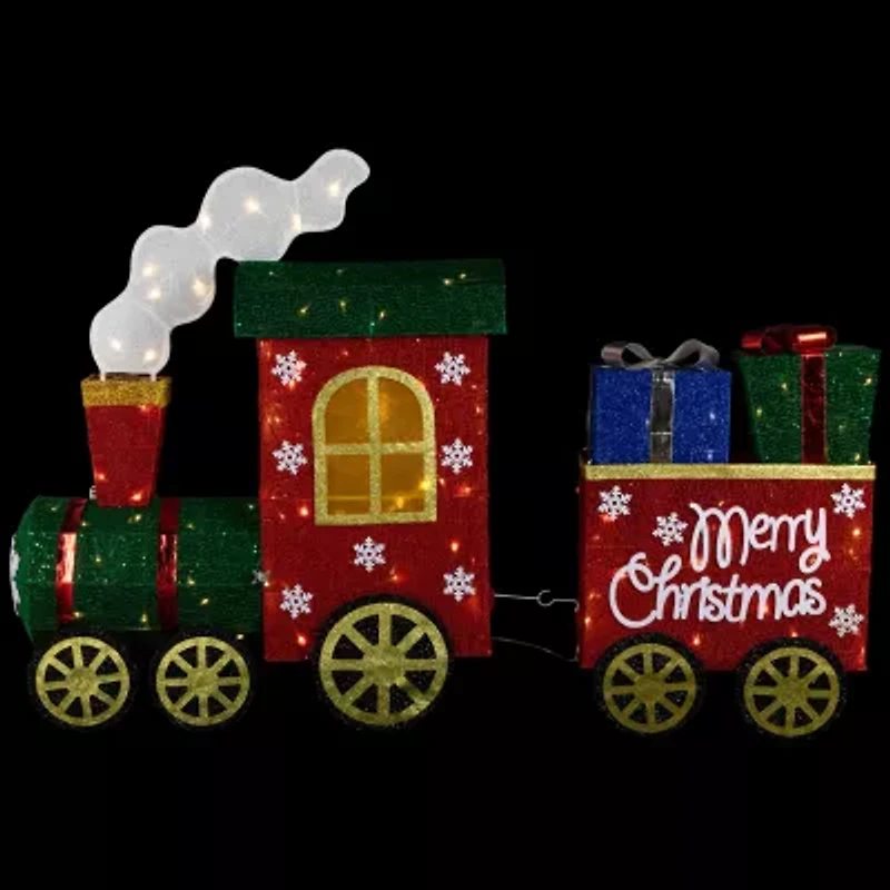 Northlight Lighted Train Christmas Yard Art