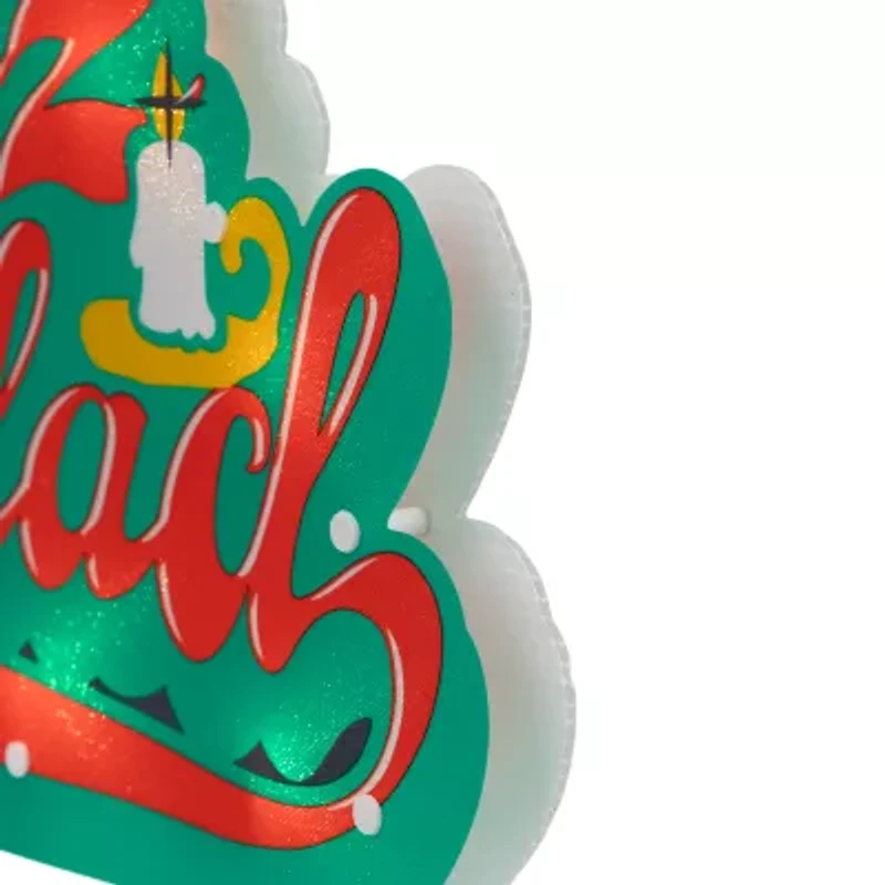 Northlight 18in Prelit Feliz Navidad Christmas Window Decor