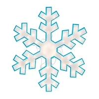 Northlight Prelit Snowflake Christmas Window Decor