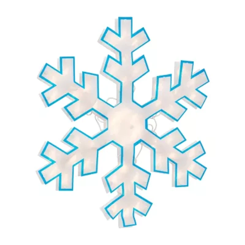 Northlight Prelit Snowflake Christmas Window Decor