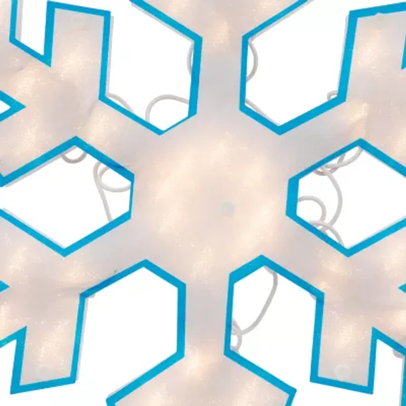 Northlight Prelit Snowflake Christmas Window Decor