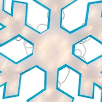 Northlight Prelit Snowflake Christmas Window Decor