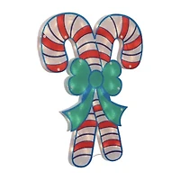 Northlight 18.5in Candy Cane Christmas Window Decor