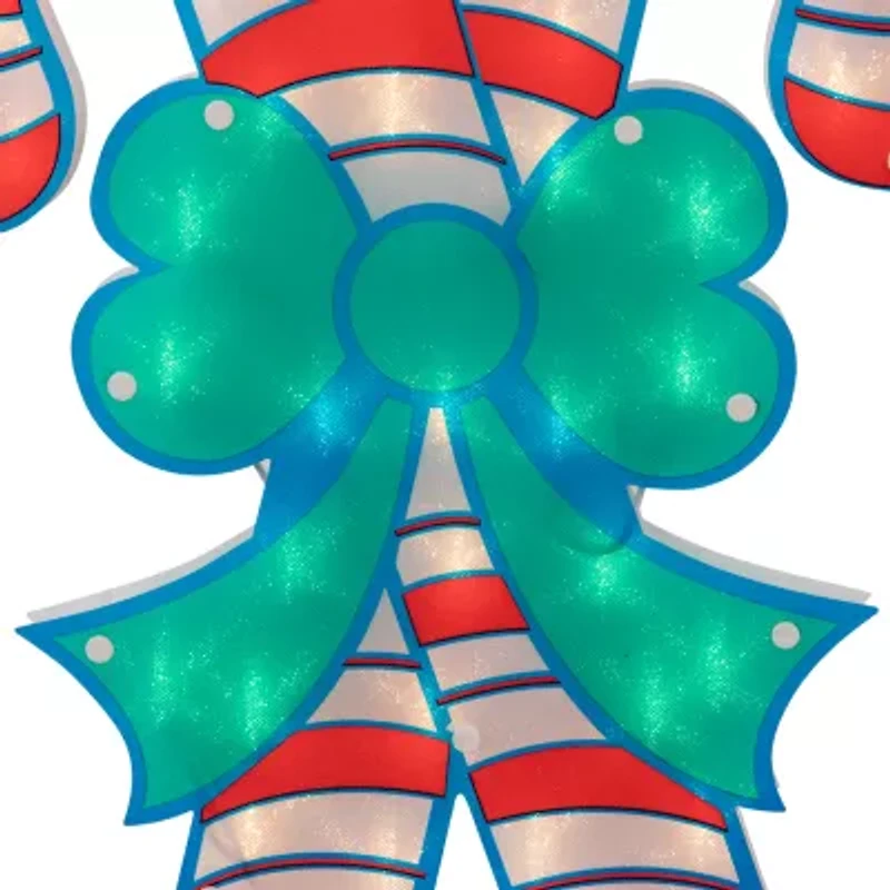 Northlight 18.5in Candy Cane Christmas Window Decor