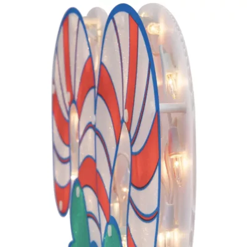 Northlight 18.5in Candy Cane Christmas Window Decor