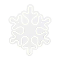 Northlight Neon Style Snowflake Christmas Window Decor