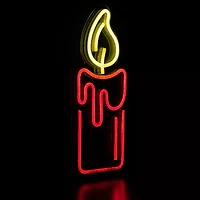 Northlight 12in Red Led Candle Christmas Window Decor