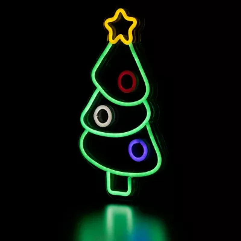 Northlight 15in Led Christmas Tree Christmas Window Decor