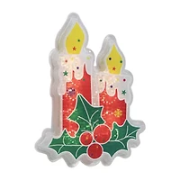 Northlight 12in Prelit Candle Christmas Window Decor