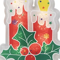 Northlight 12in Prelit Candle Christmas Window Decor