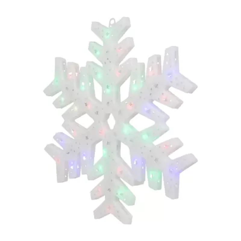 Northlight 15in Led  Snowflake Christmas Window Decor