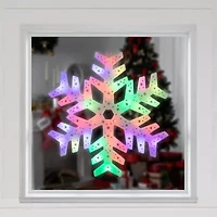 Northlight 15in Led  Snowflake Christmas Window Decor