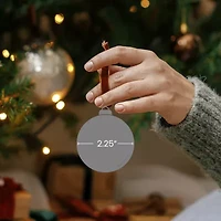 50ct Hot Red Shatterproof 2-Finish Christmas Ball Ornaments 4'' (100mm)