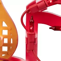 Northlight Lighted Candles Christmas Window Decor