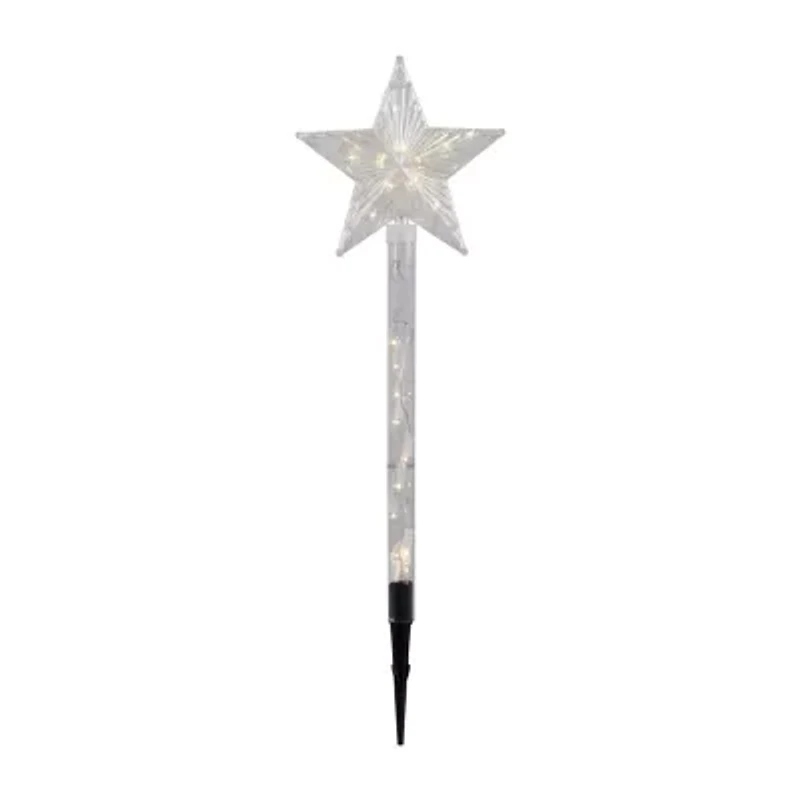 Northlight Lighted Star  Pathway Marker Christmas Yard Art