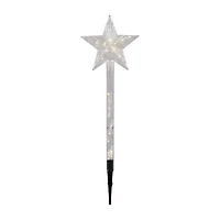 Northlight Lighted Star  Pathway Marker Christmas Yard Art