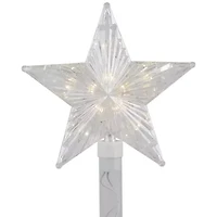 Northlight Lighted Star  Pathway Marker Christmas Yard Art