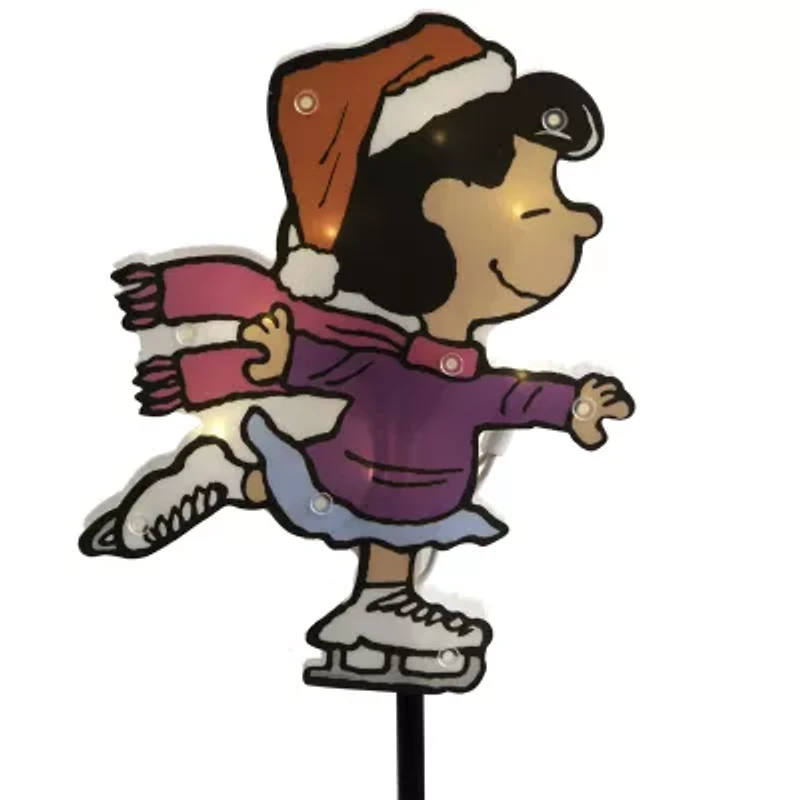 Northlight Pre-Lit Ice Skating Pathway Markers Christmas Yard Art