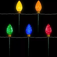 Northlight Led Pathway Marker Lawn Stakes Christmas Yard Art
