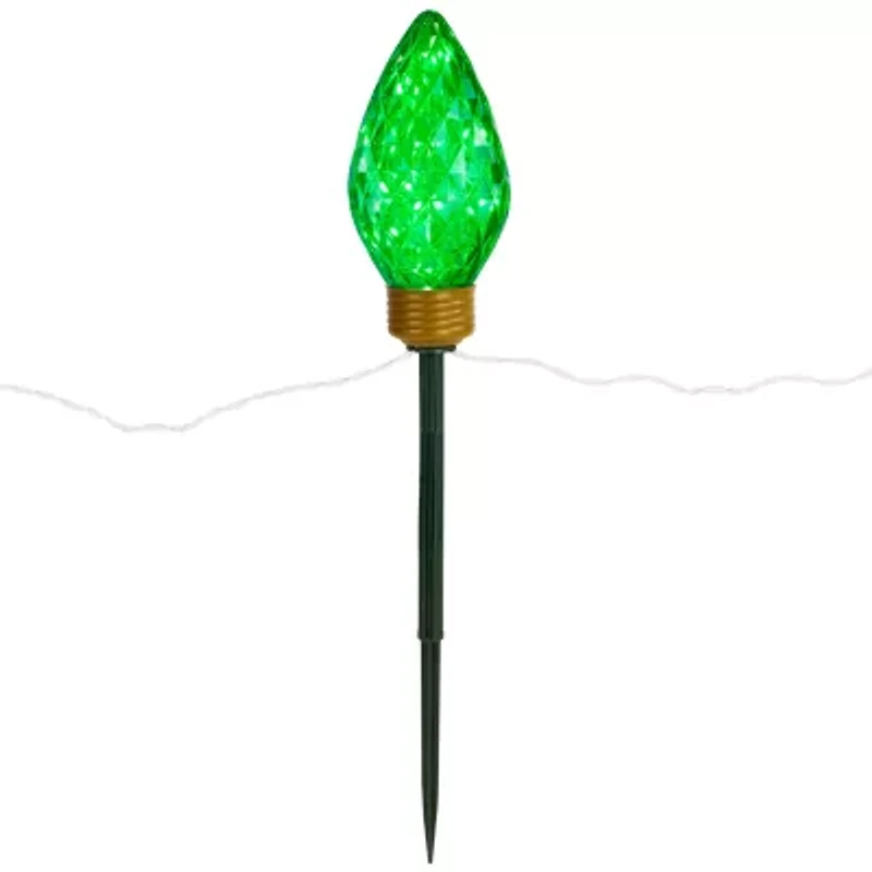 Northlight Led Pathway Marker Lawn Stakes Christmas Yard Art