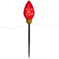 Northlight Led Pathway Marker Lawn Stakes Christmas Yard Art