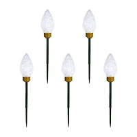 Northlight Led Clear Lights Pathway Marker Christmas Yard Art