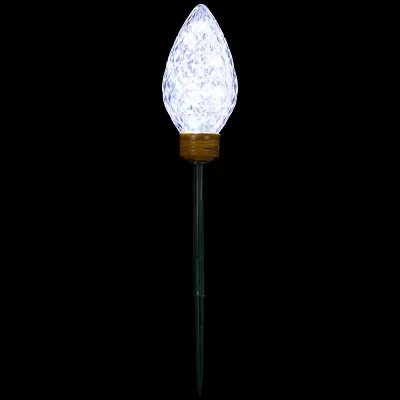 Northlight Led Clear Lights Pathway Marker Christmas Yard Art