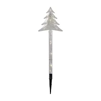 Northlight Lighted Tree Pathway Marker Christmas Yard Art