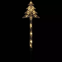 Northlight Lighted Tree Pathway Marker Christmas Yard Art