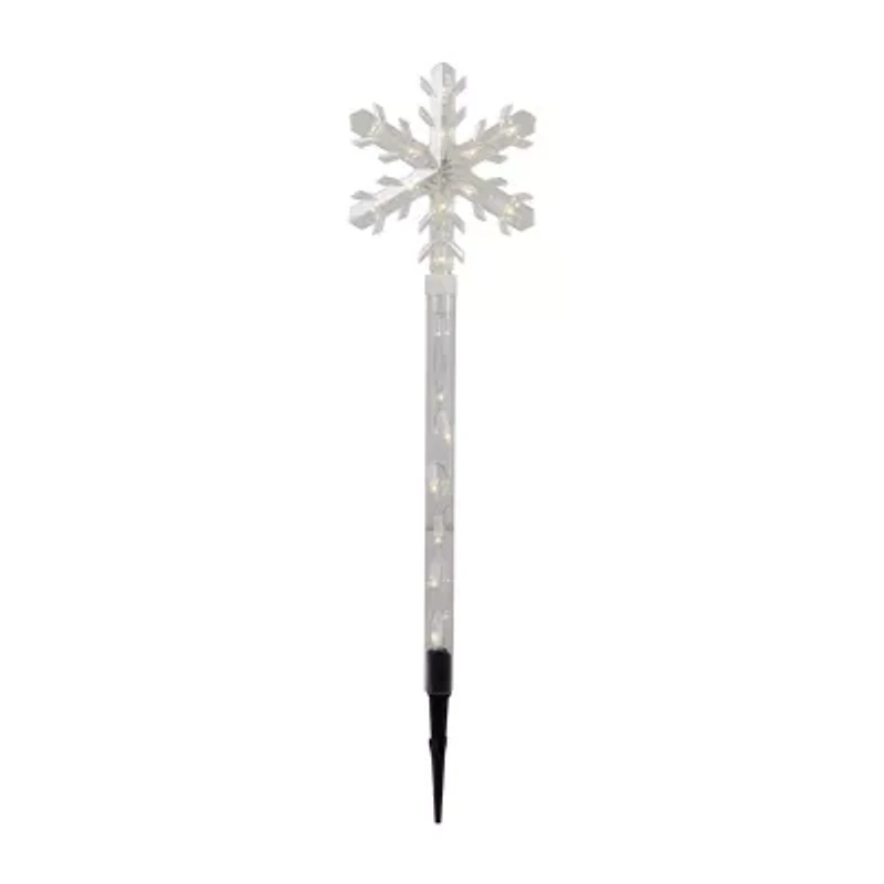 Northlight Snowflakes  Pathway Marker Christmas Yard Art