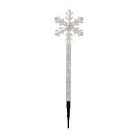 Northlight Snowflakes  Pathway Marker Christmas Yard Art