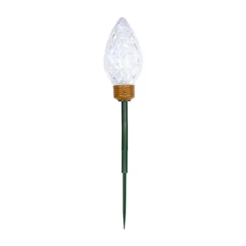Northlight Led Jumbo  Bulb Pathway Marker Christmas Yard Art