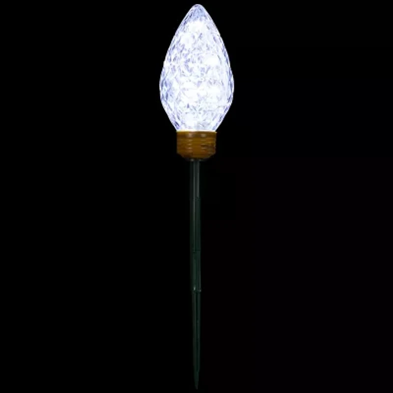 Northlight Led Jumbo  Bulb Pathway Marker Christmas Yard Art